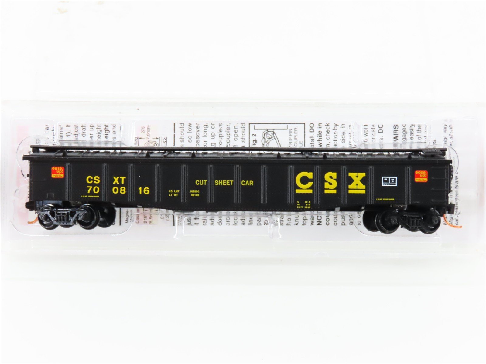 N Micro-Trains MTL 10600100 CSXT CSX Transportation 50' Covered Gondola #700816