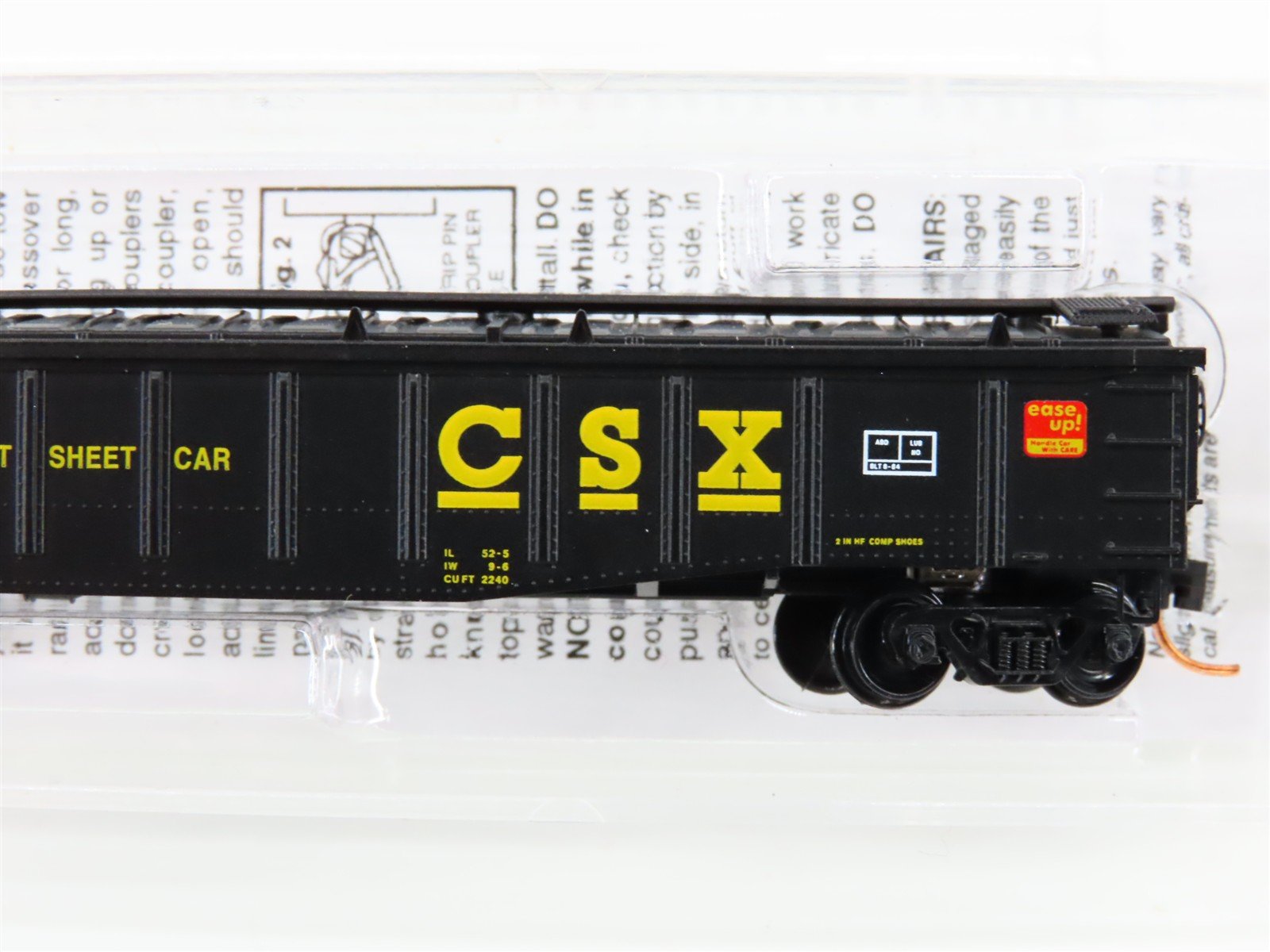 N Micro-Trains MTL 10600100 CSXT CSX Transportation 50' Covered Gondola #700816