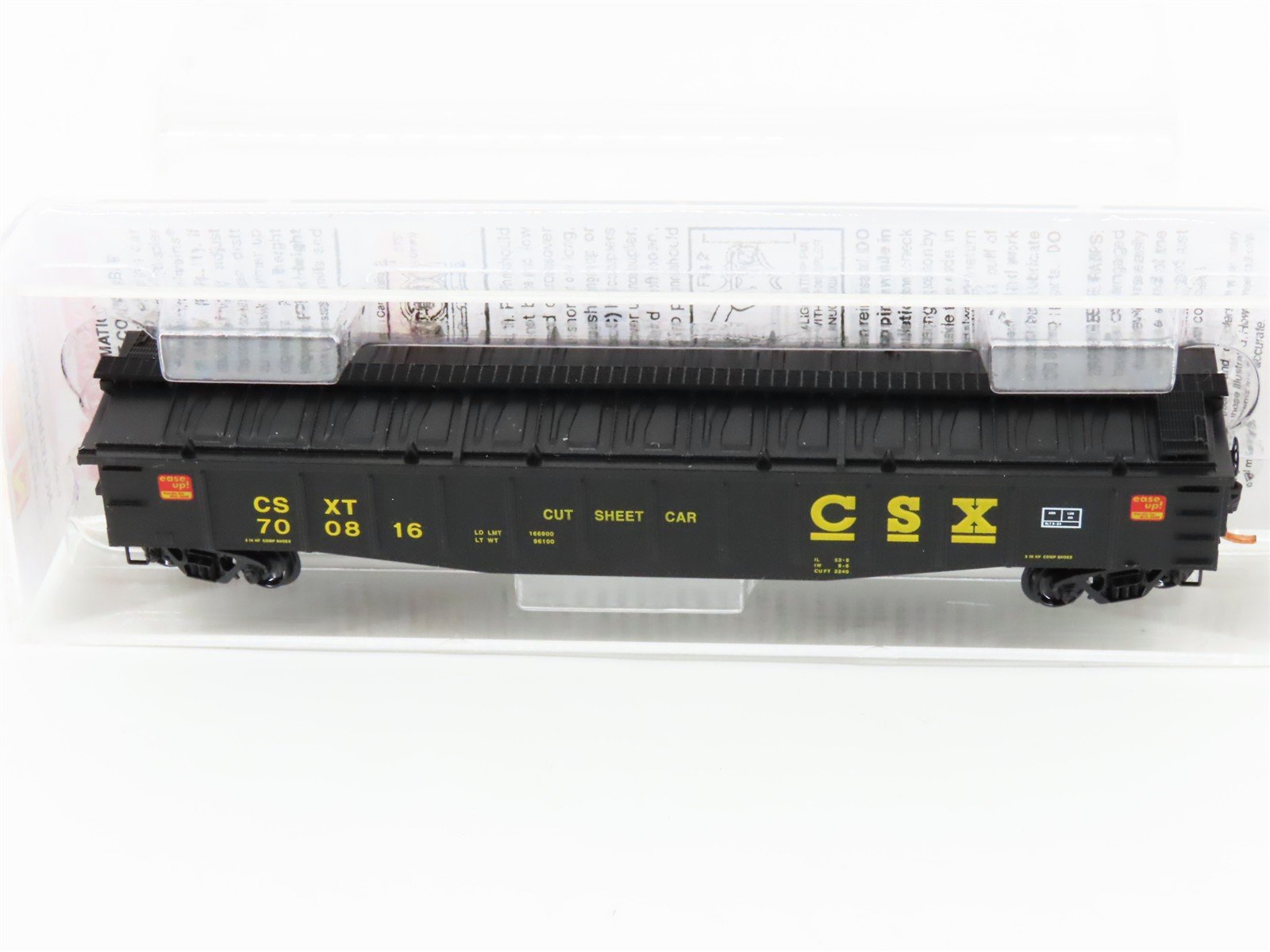 N Micro-Trains MTL 10600100 CSXT CSX Transportation 50' Covered Gondola #700816