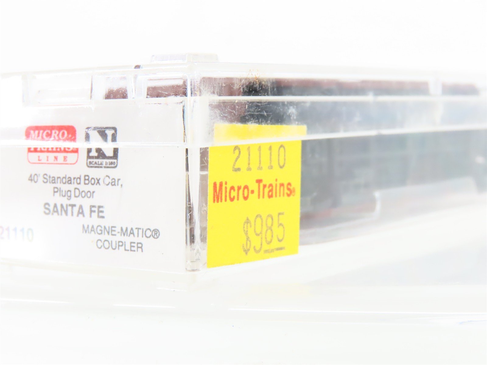 N Scale Micro-Trains MTL 21110 ATSF Santa Fe 40' Plug Door Box Car #149953