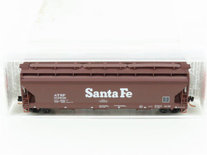 N Scale Micro-Trains MTL 94100 ATSF Santa Fe 3-Bay Covered Hopper #313838