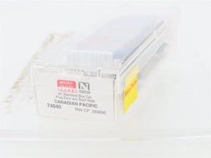 N Scale Micro-Trains MTL 74040 CP Canadian Pacific 40' Plug Door Box Car #285606