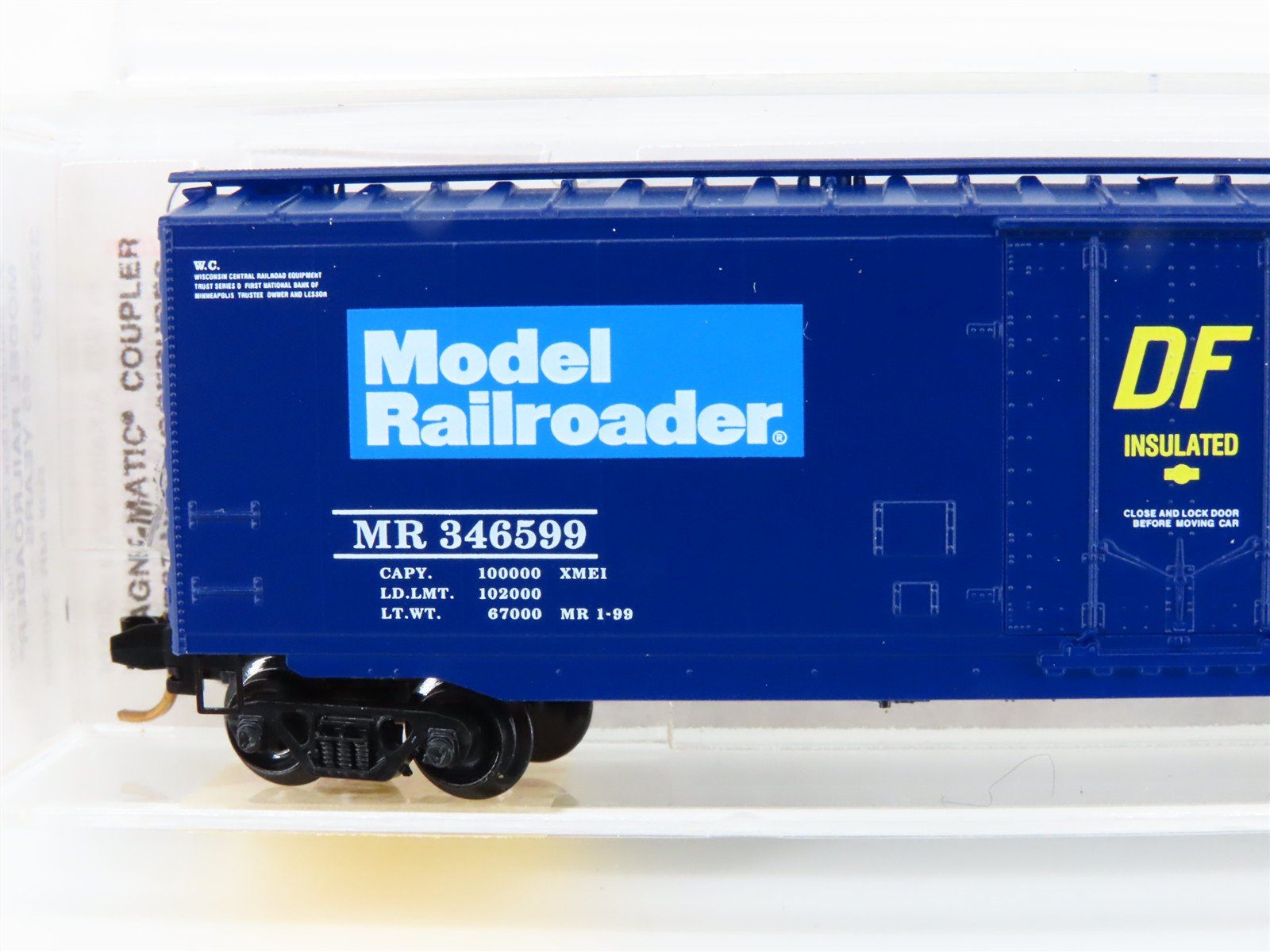 N Scale Micro-Trains MTL 32360 MR Model Railroader 65 Years 50' Box Car #346599