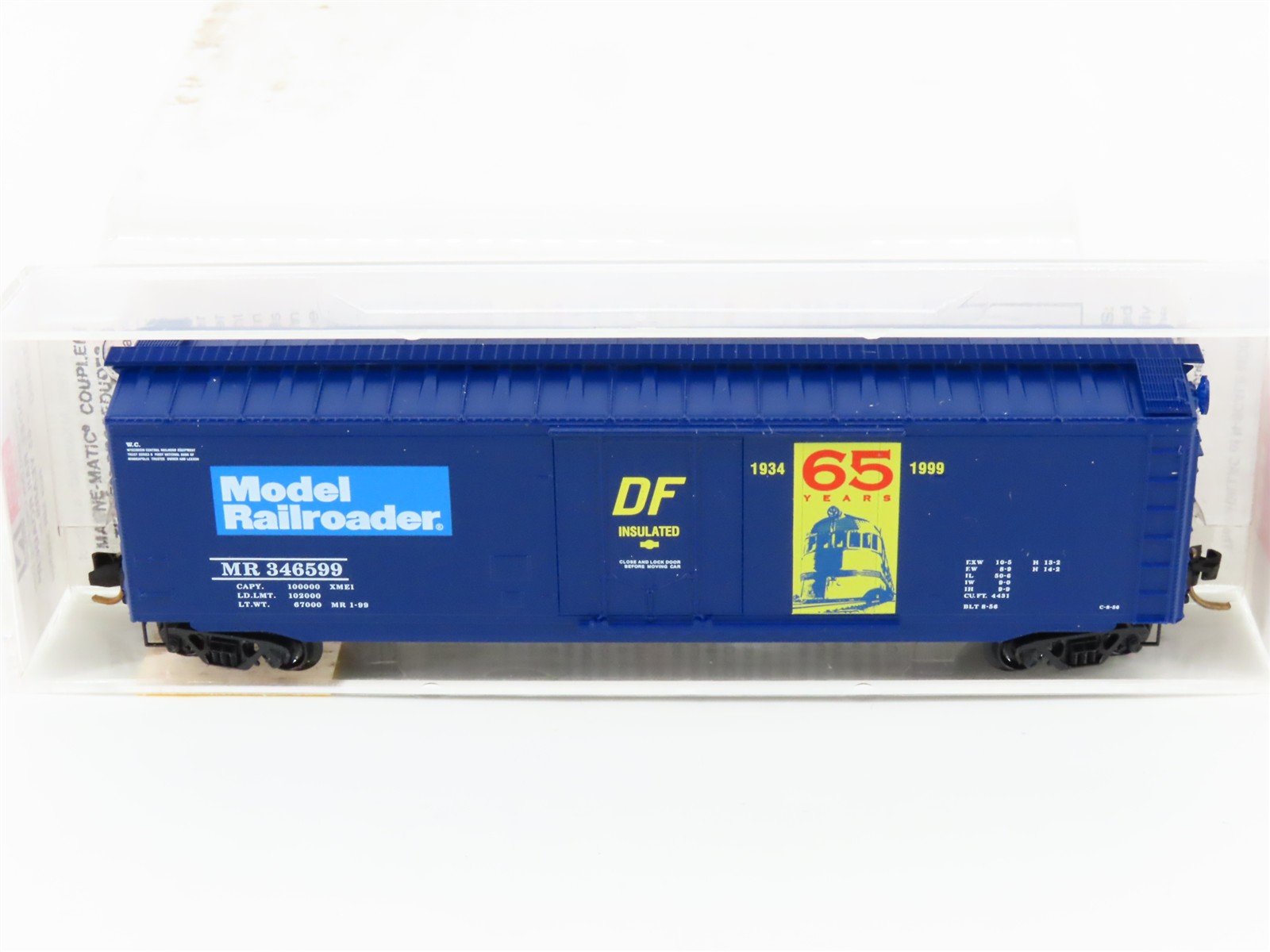N Scale Micro-Trains MTL 32360 MR Model Railroader 65 Years 50' Box Car #346599
