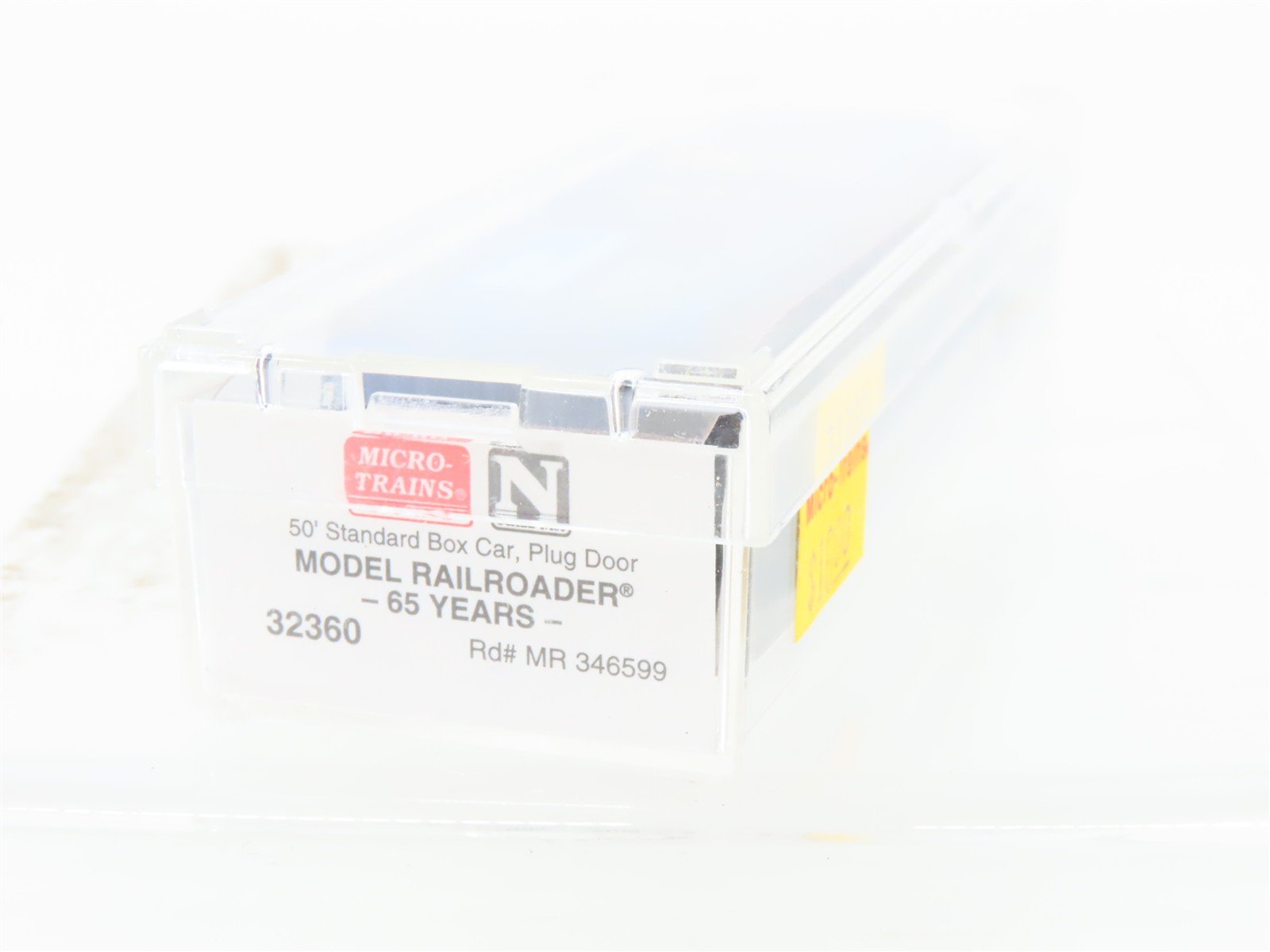 N Scale Micro-Trains MTL 32360 MR Model Railroader 65 Years 50' Box Car #346599