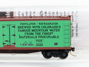 N Scale Micro-Trains MTL 49440 TUX Tivoli Beer 40' Wood Reefer #5100