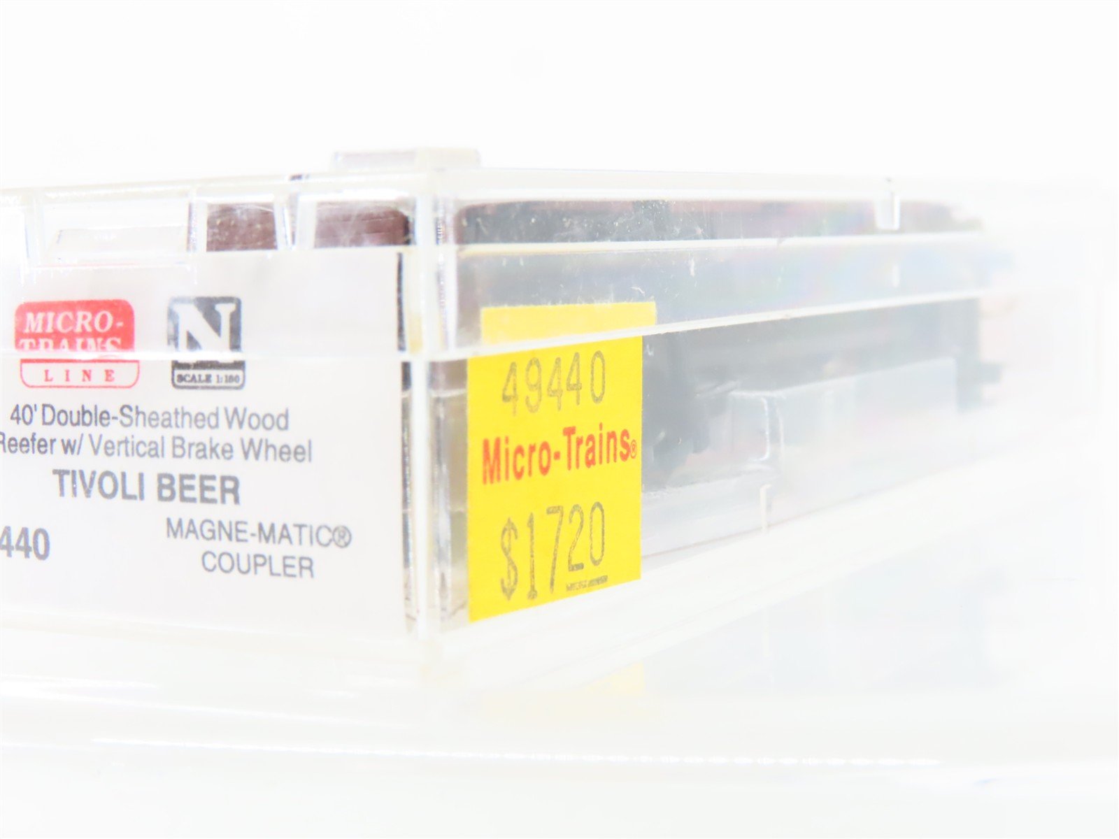 N Scale Micro-Trains MTL 49440 TUX Tivoli Beer 40' Wood Reefer #5100