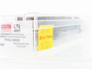 N Scale Micro-Trains MTL 49440 TUX Tivoli Beer 40' Wood Reefer #5100