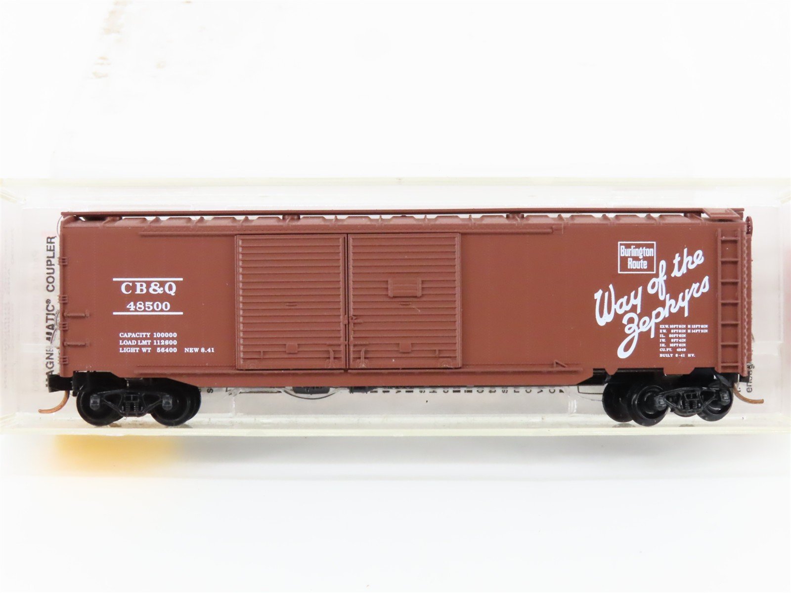 N Scale Micro-Trains MTL 78090 CB&Q Burlington Route 