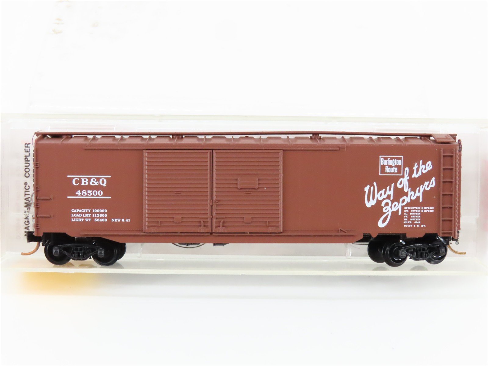 N Scale Micro-Trains MTL 78090 CB&Q Burlington Route 