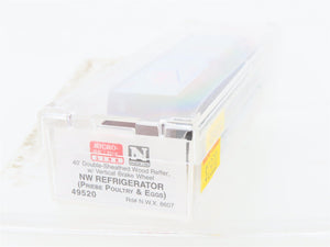 N Scale Micro-Trains MTL 49520 NWX Priebe Poultry & Eggs 40' Wood Reefer #8607
