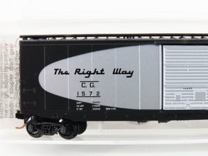 N Scale Micro-Trains MTL 31280 CG Central of Georgia 50' Box Car #1572