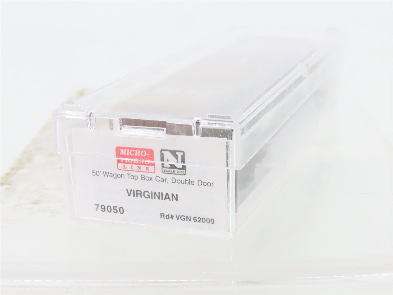 N Scale Micro-Trains MTL 79050 VGN Virginian 50' Wagon Top Auto Box Car #62000