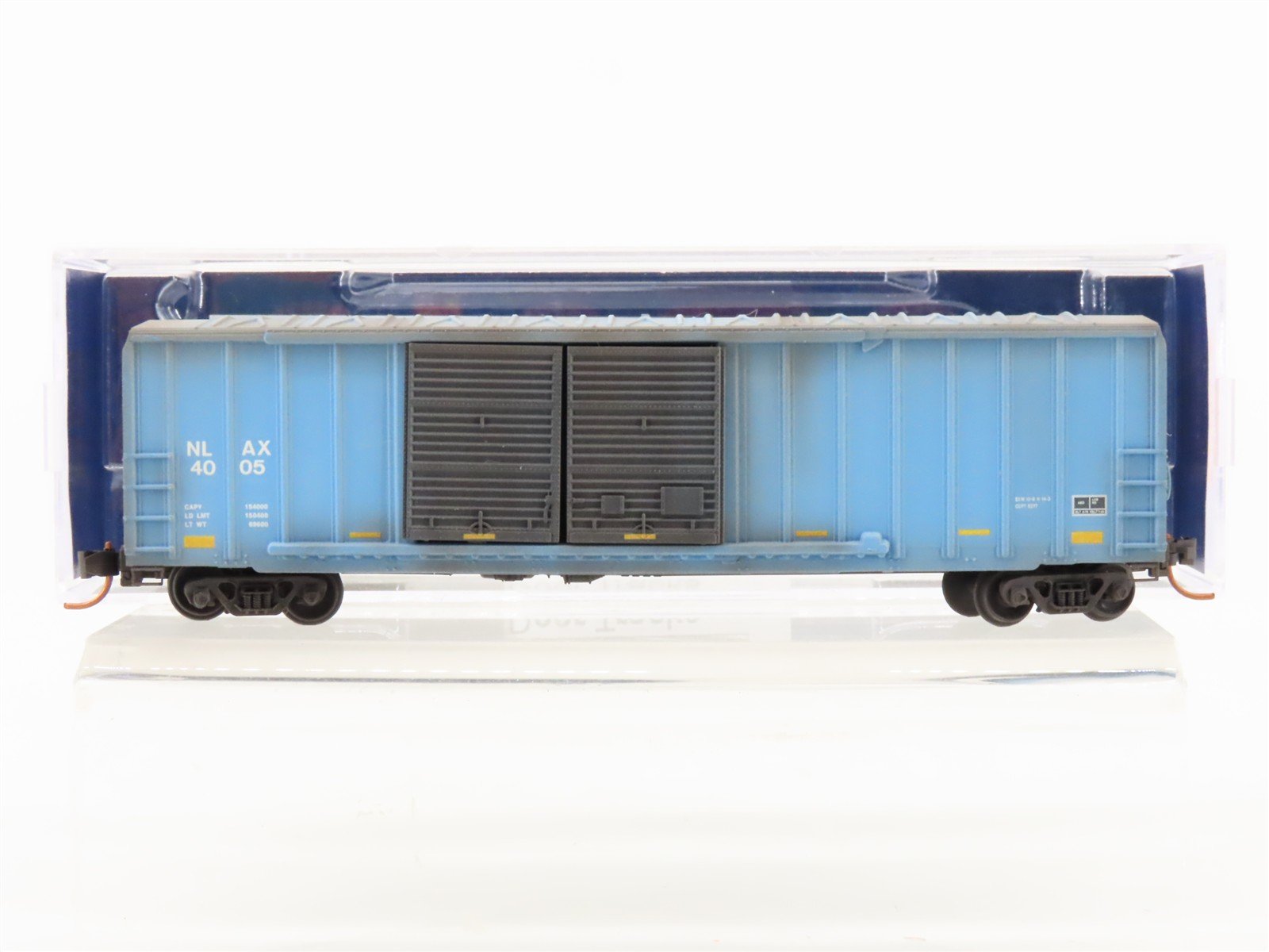 N Scale Micro-Trains MTL 03000300 NLAX NASA 50' Box Car #4005 - Weathered