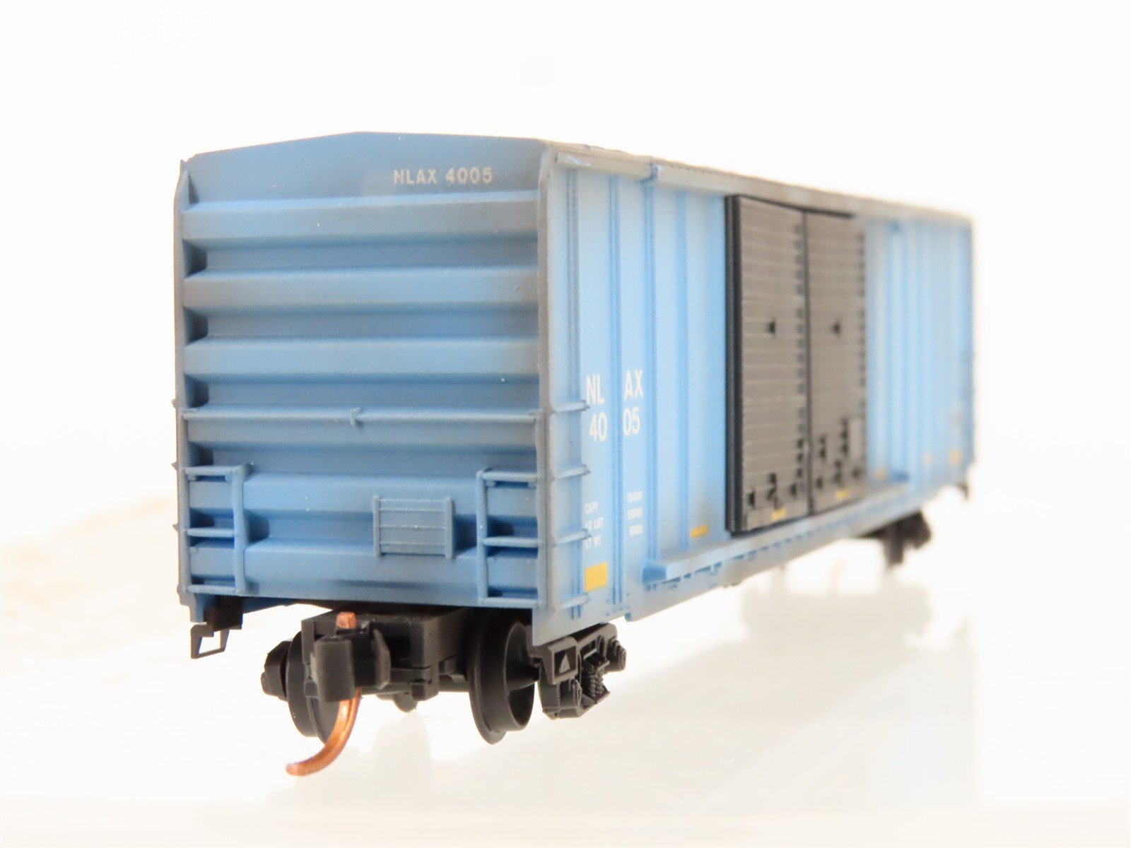 N Scale Micro-Trains MTL 03000300 NLAX NASA 50' Box Car #4005 - Weathered
