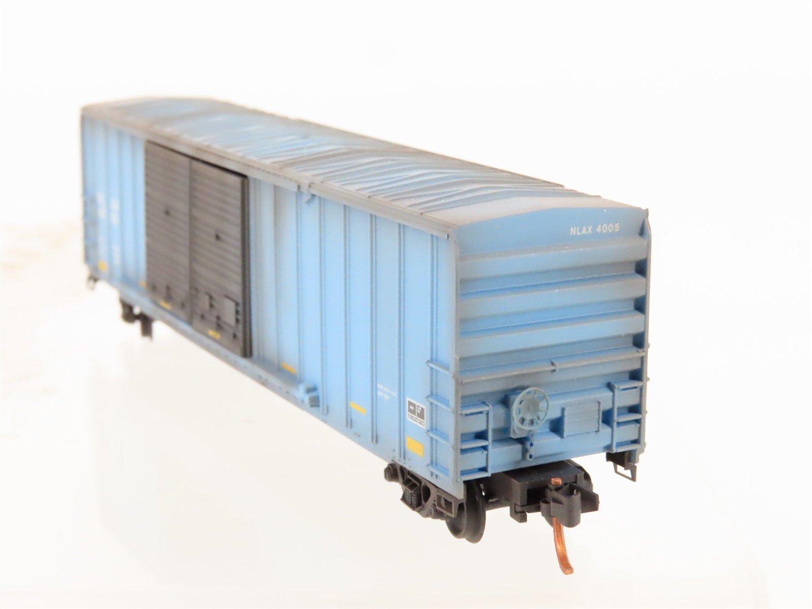 N Scale Micro-Trains MTL 03000300 NLAX NASA 50' Box Car #4005 - Weathered