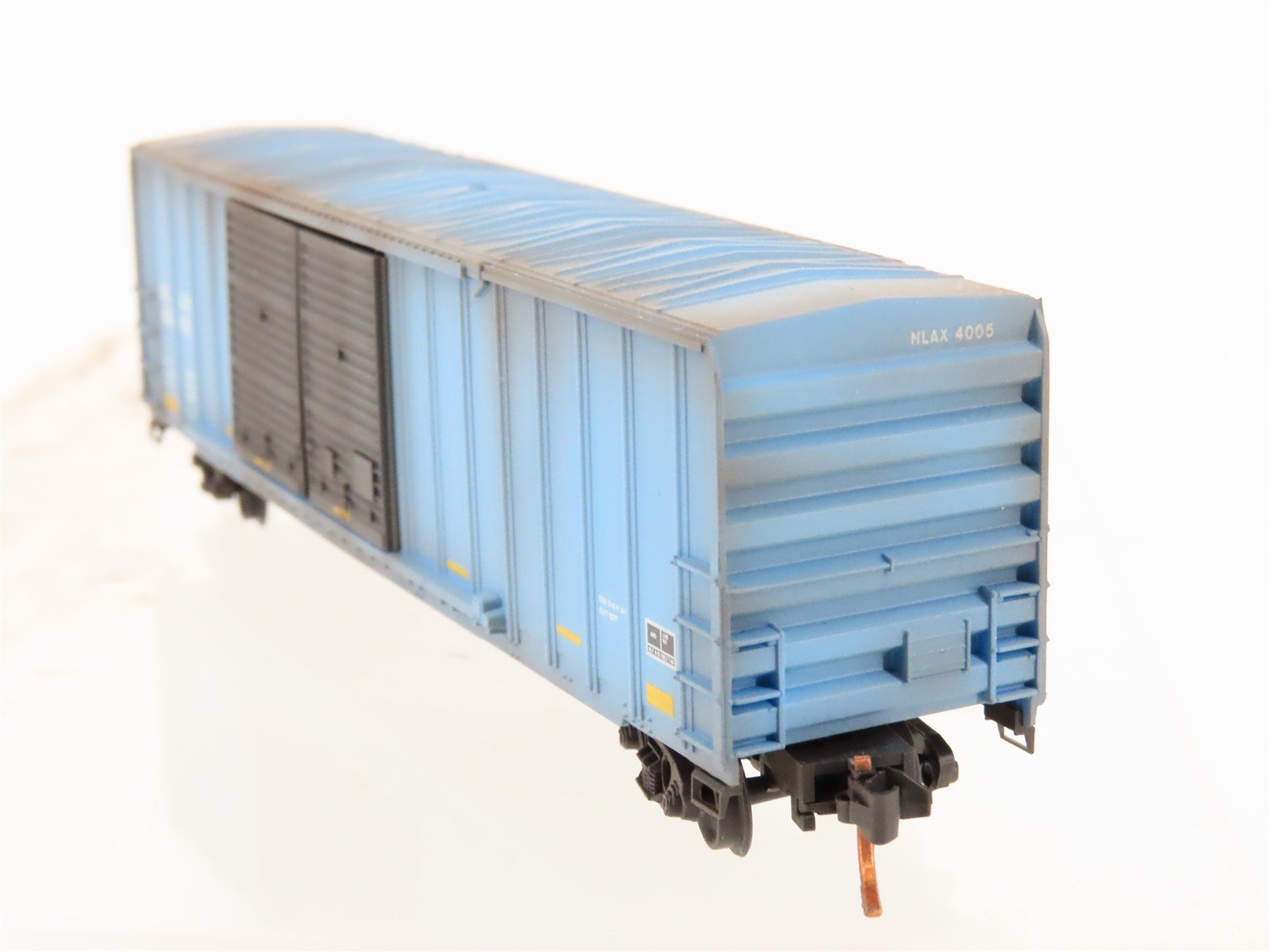 N Scale Micro-Trains MTL 03000300 NLAX NASA 50' Box Car #4005 - Weathered