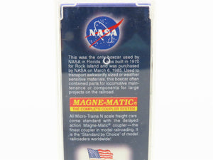 N Scale Micro-Trains MTL 03000300 NLAX NASA 50' Box Car #4005 - Weathered