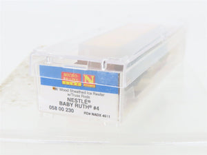 N Scale Micro-Trains MTL 05800230 NADX Nestle Baby Ruth #4 36' Wood Reefer #4511