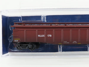 N Scale Micro-Trains MTL 10600130 NLAX NASA 50' Covered Gondola 178 - Weathered