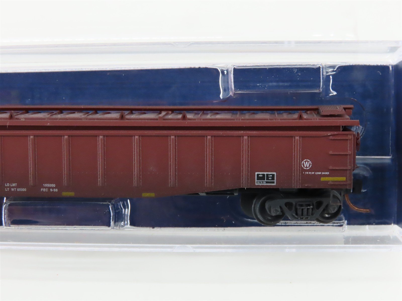N Scale Micro-Trains MTL 10600130 NLAX NASA 50' Covered Gondola 178 - Weathered