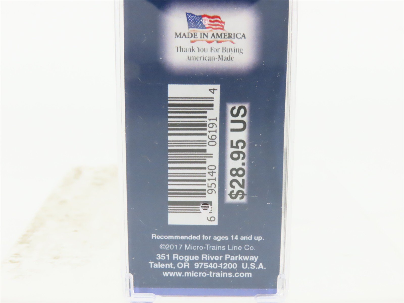 N Scale Micro-Trains MTL 10600130 NLAX NASA 50' Covered Gondola 178 - Weathered