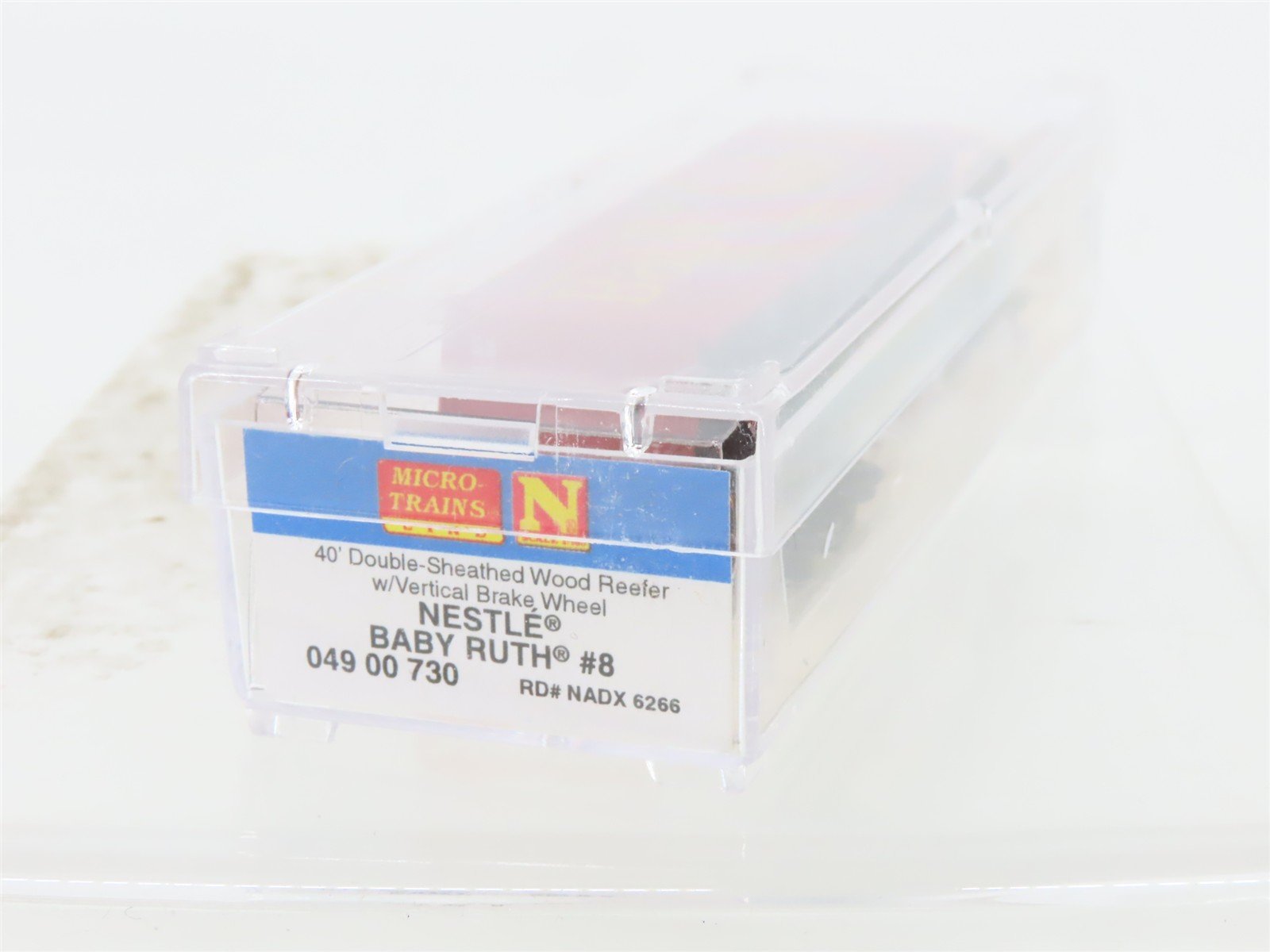 N Scale Micro-Trains MTL 04900730 NADX Nestle Baby Ruth #8 40' Wood Reefer #6266
