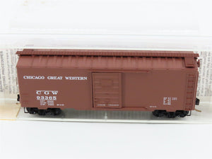 N Scale Micro-Trains MTL 20466 CGW Chicago Great Western 40' Box Car #93365