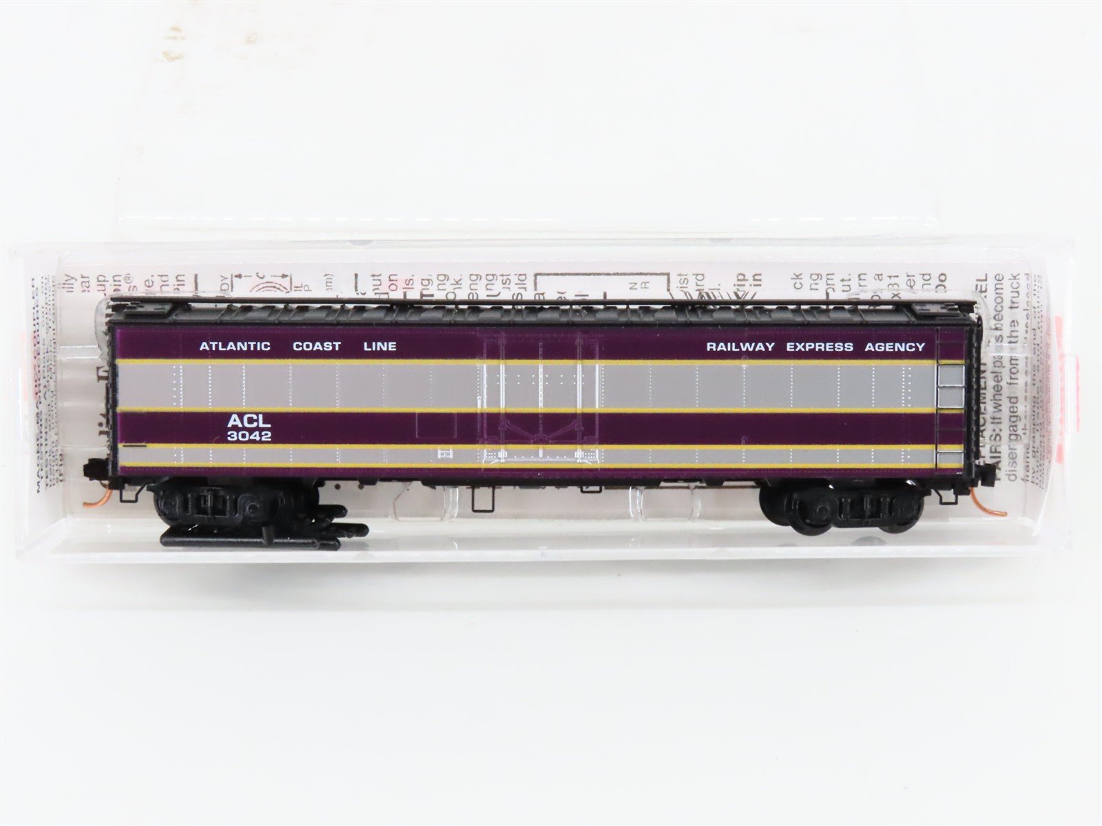 N Scale Micro-Trains MTL 52040 ACL Atlantic Coast Line Express Reefer #3042