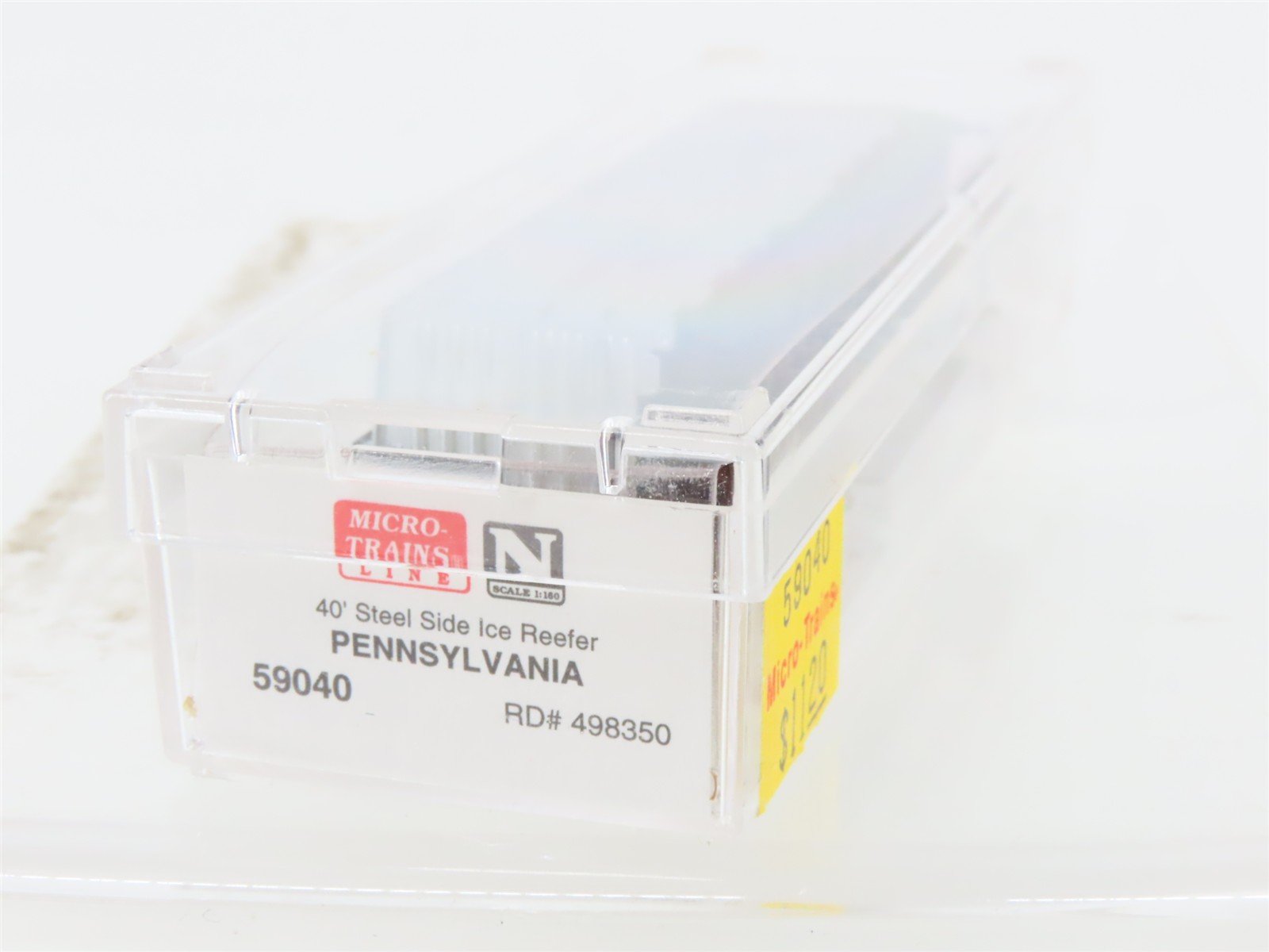 N Scale Micro-Trains MTL 59040 PRR Pennsylvania 40' Steel Side Ice Reefer 498350