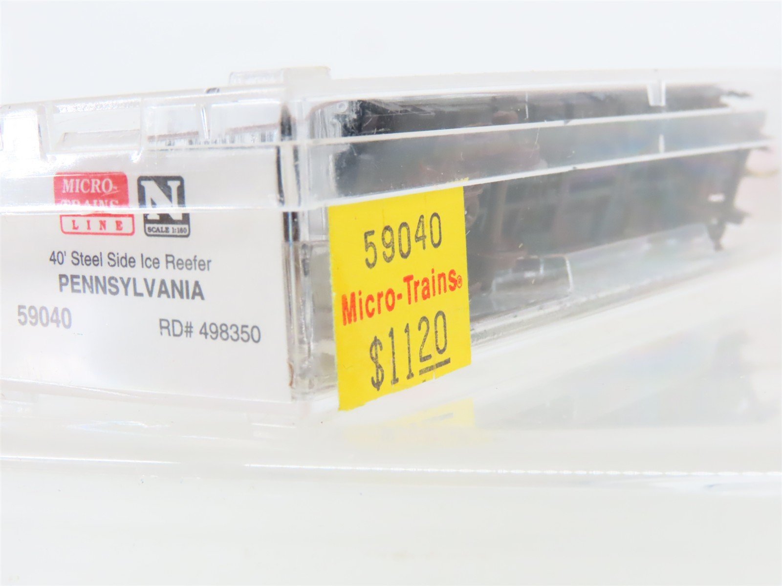 N Scale Micro-Trains MTL 59040 PRR Pennsylvania 40' Steel Side Ice Reefer 498350