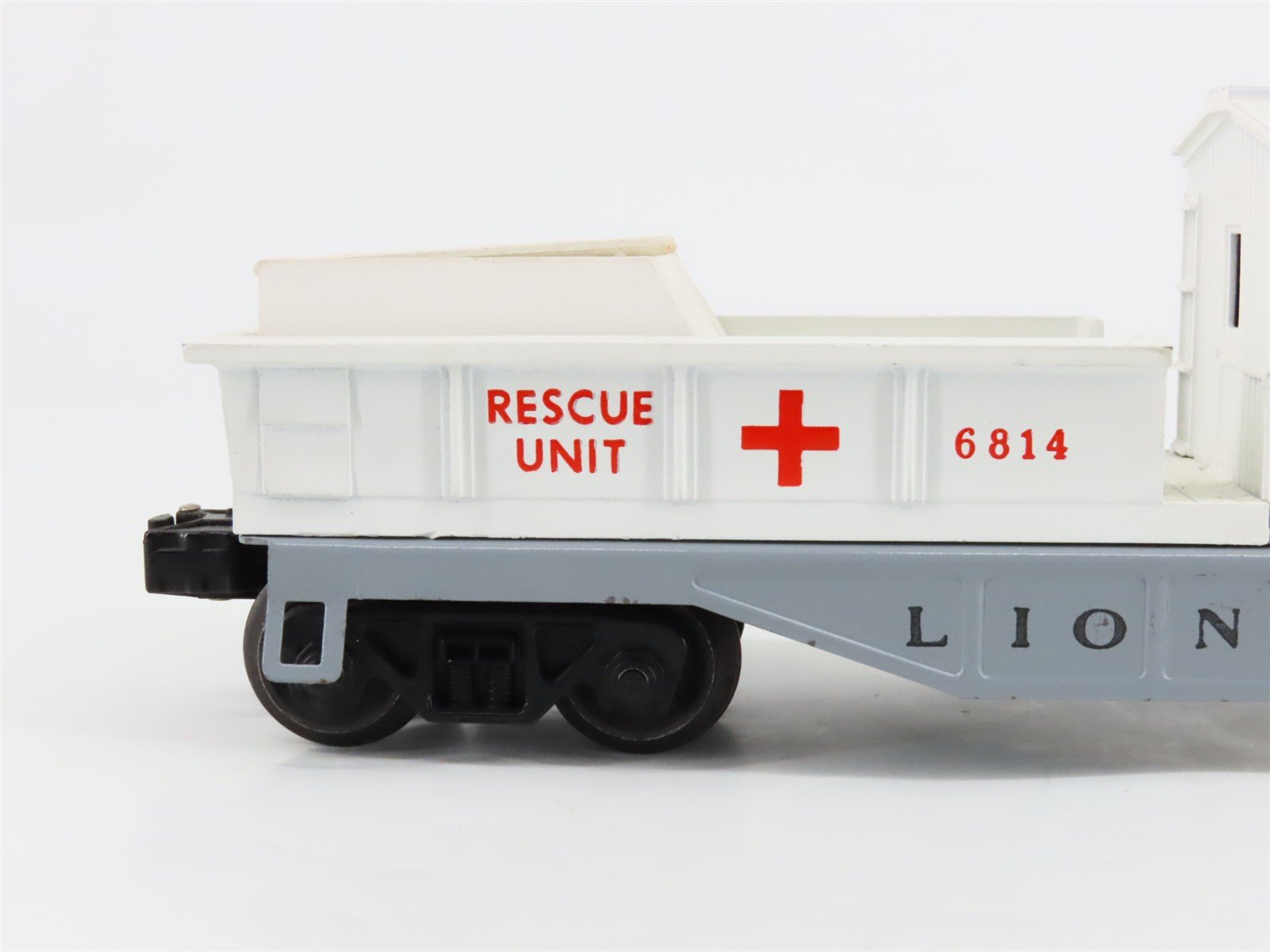 O Gauge 3-Rail Lionel Rescue Unit Caboose #6814