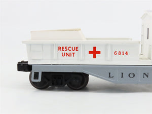 O Gauge 3-Rail Lionel Rescue Unit Caboose #6814