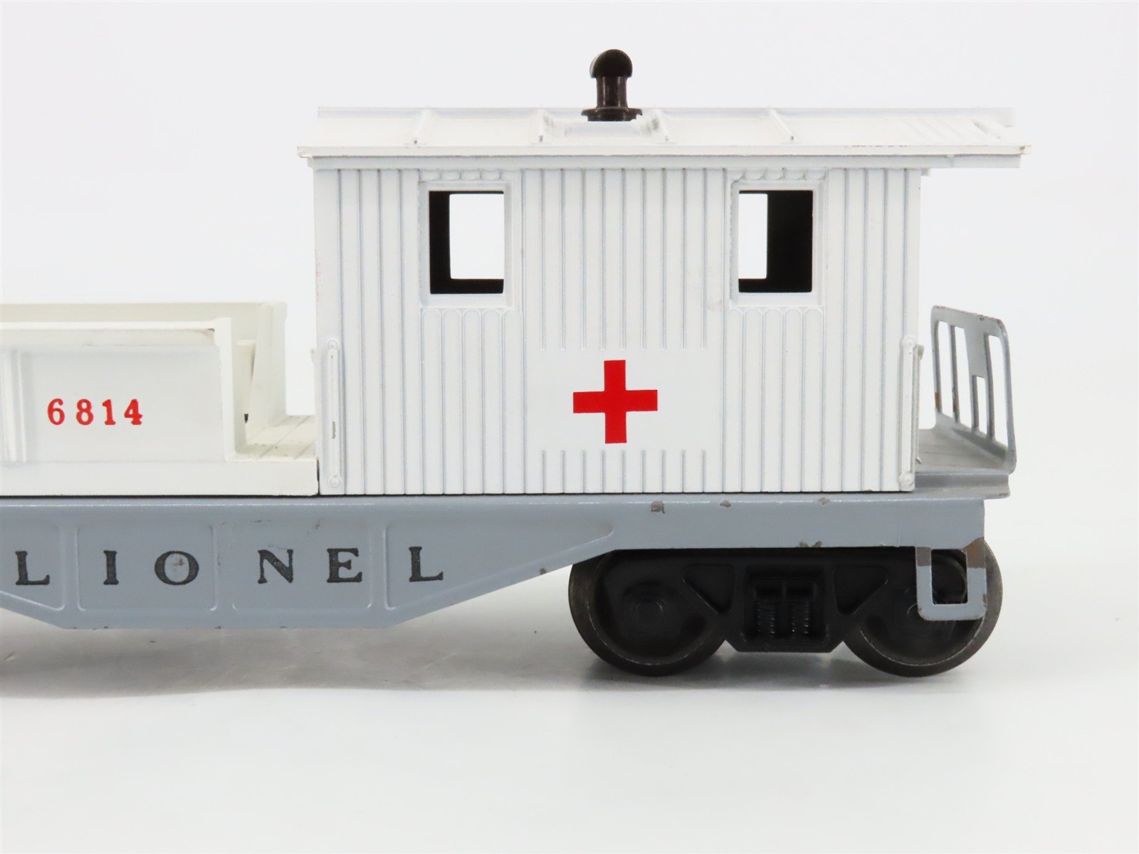 O Gauge 3-Rail Lionel Rescue Unit Caboose #6814