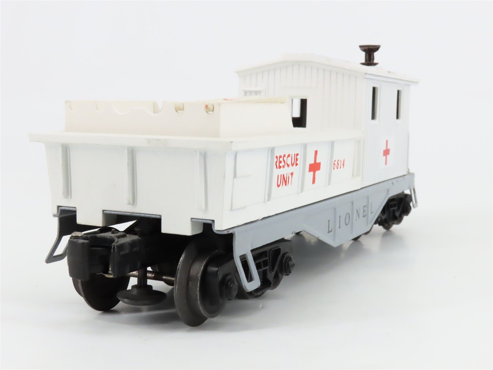 O Gauge 3-Rail Lionel Rescue Unit Caboose #6814