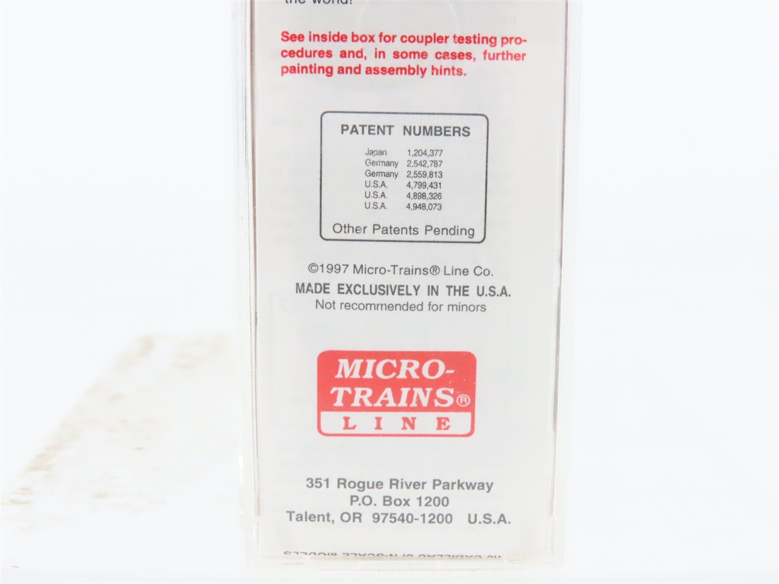 N Scale Micro-Trains MTL 76010 CN Canadian National 50' Box Car #550235