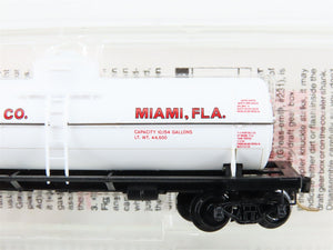 N Scale Micro-Trains MTL 65420 BERX Belcher Oil 39' Single Dome Tank Car #105