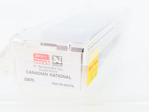 N Scale Micro-Trains MTL 23070 CN Canadian National 40' Box Car #583776