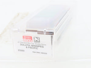 N Scale Micro-Trains MTL 23260 DWC Duluth Winnipeg & Pacific 40' Box Car #582225