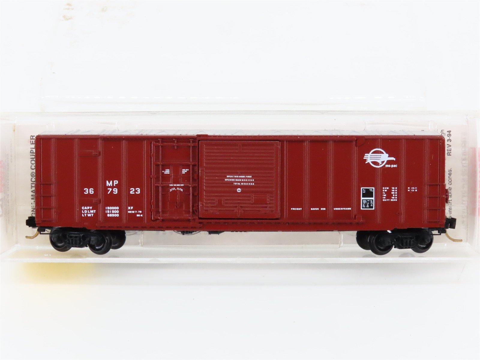 N Scale Micro-Trains MTL 26040 MP Missouri Pacific Mo-Pac 50' Box Car #367923