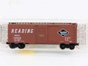 N Scale Micro-Trains MTL 20810 RDG Reading Lines 40' Single Door Box Car #110015