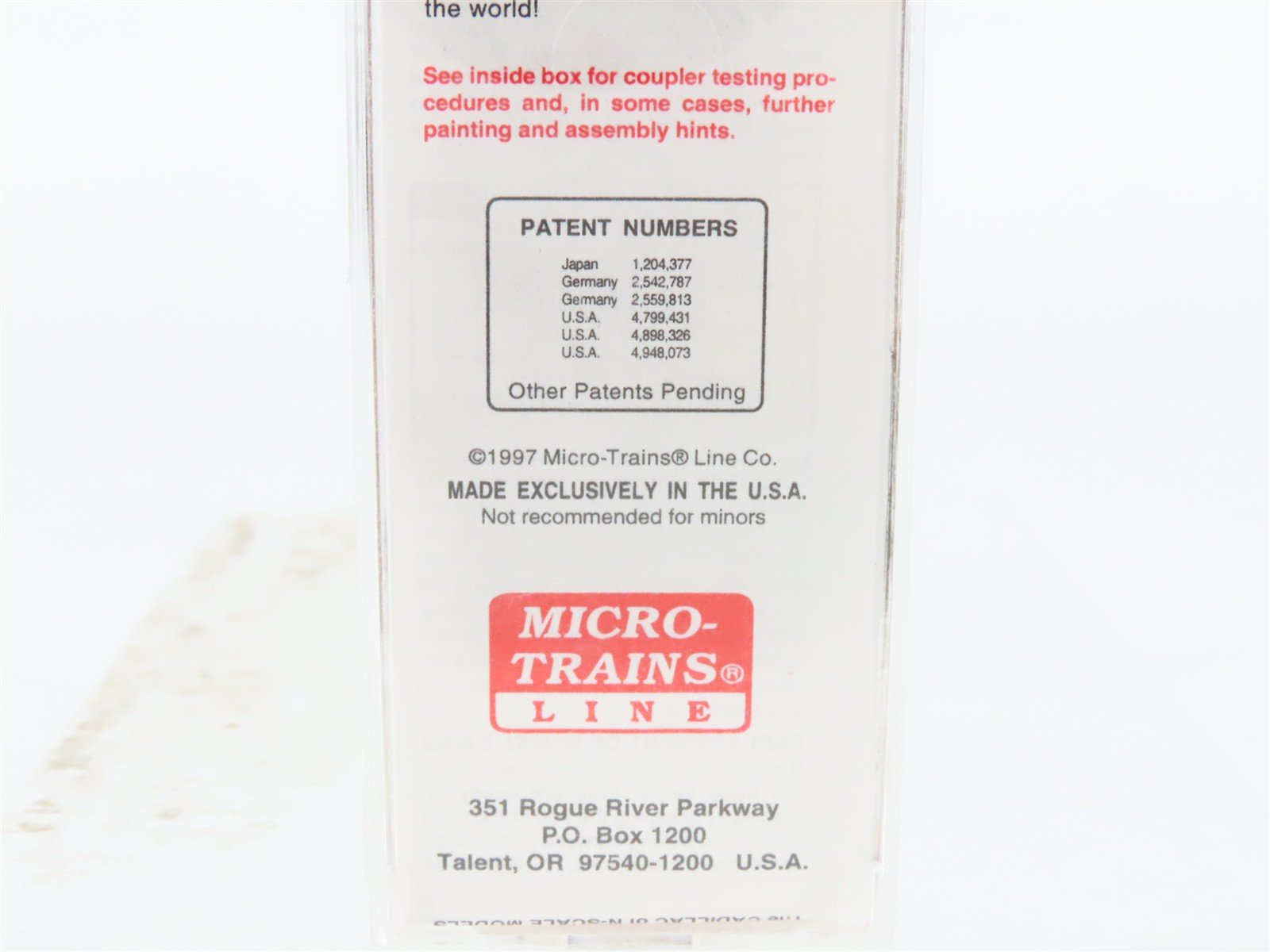 N Scale Micro-Trains MTL 20810 RDG Reading Lines 40' Single Door Box Car #110015