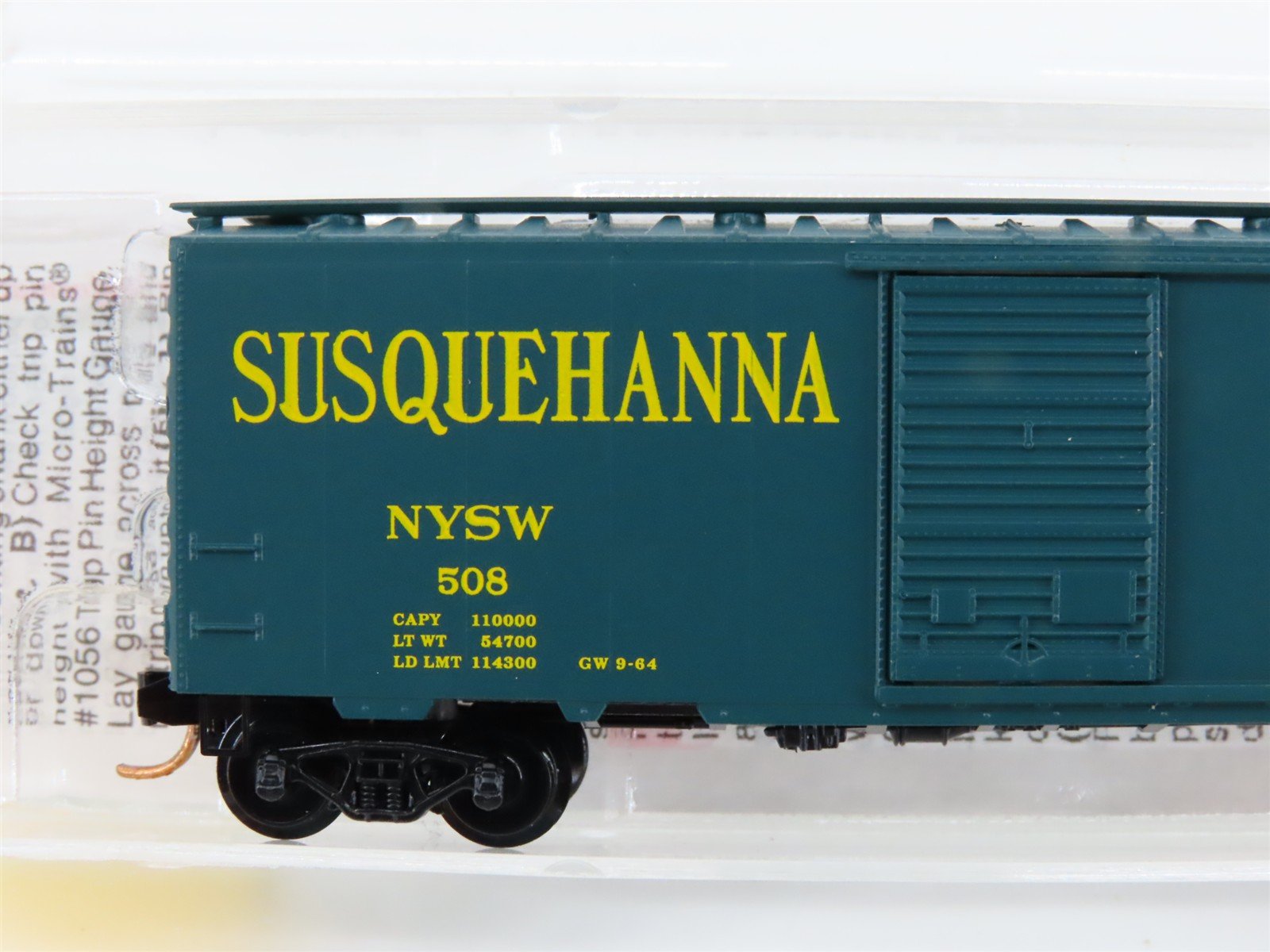N Scale Micro-Trains MTL 20670 NYSW Susquehanna 