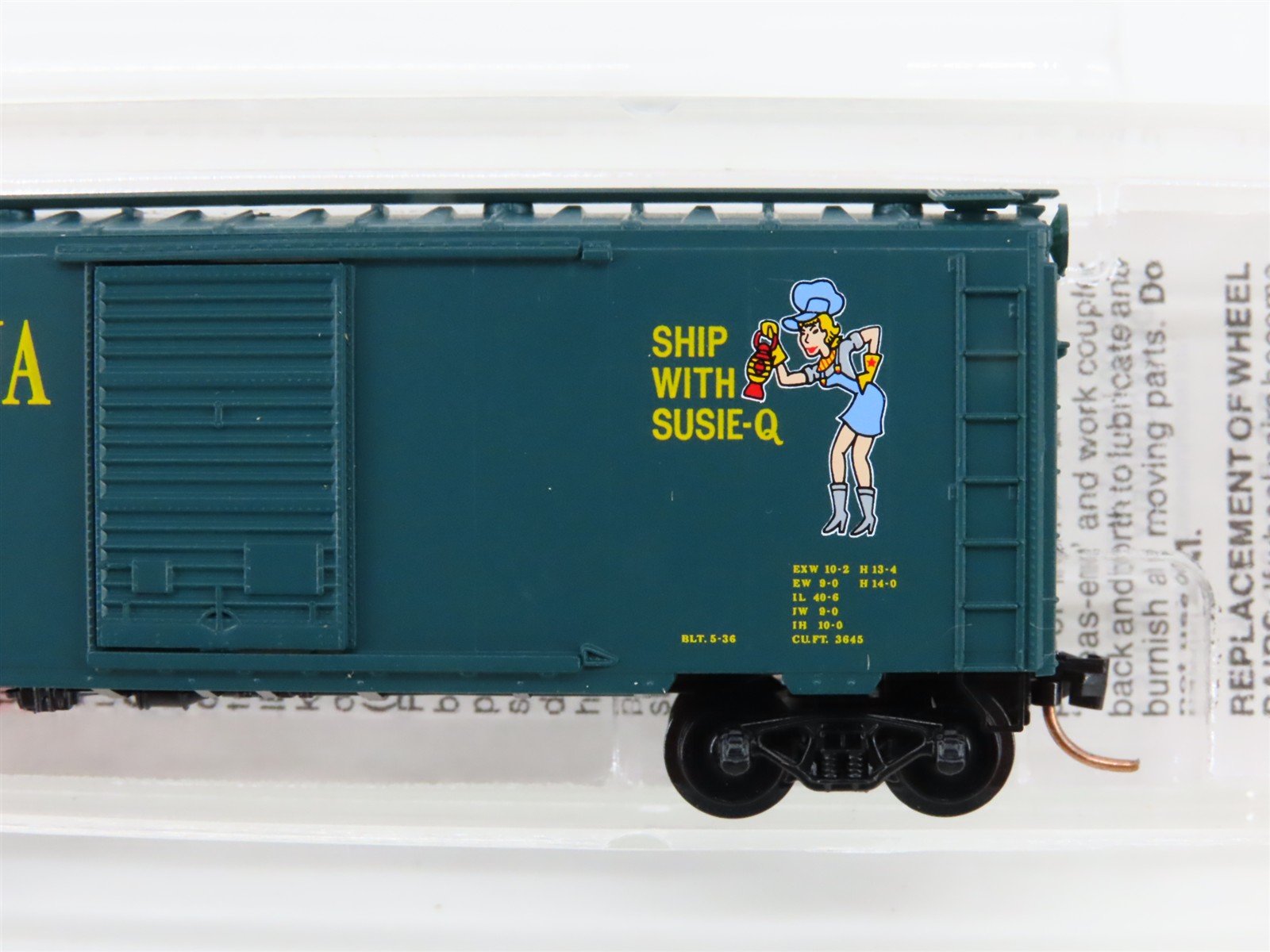 N Scale Micro-Trains MTL 20670 NYSW Susquehanna 