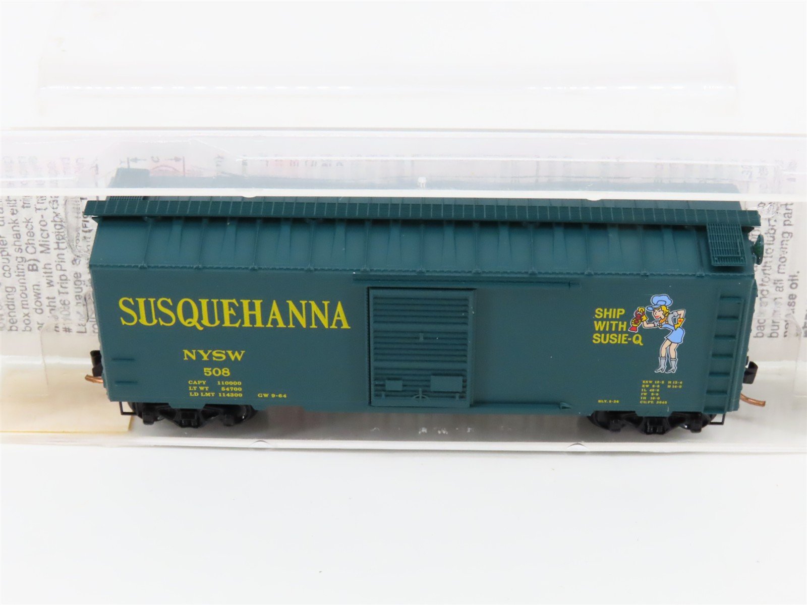 N Scale Micro-Trains MTL 20670 NYSW Susquehanna 