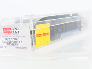 N Scale Micro-Trains MTL 20670 NYSW Susquehanna 