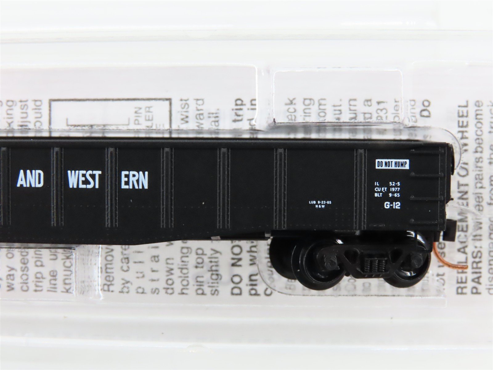 N Scale Micro-Trains MTL 105080 N&W Norfolk & Western 50' Gondola #98863
