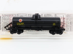 N Micro-Trains MTL 65410 CGW Chicago Great Western 39' Single Dome Tank Car #283