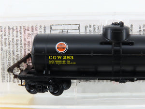 N Micro-Trains MTL 65410 CGW Chicago Great Western 39' Single Dome Tank Car #283