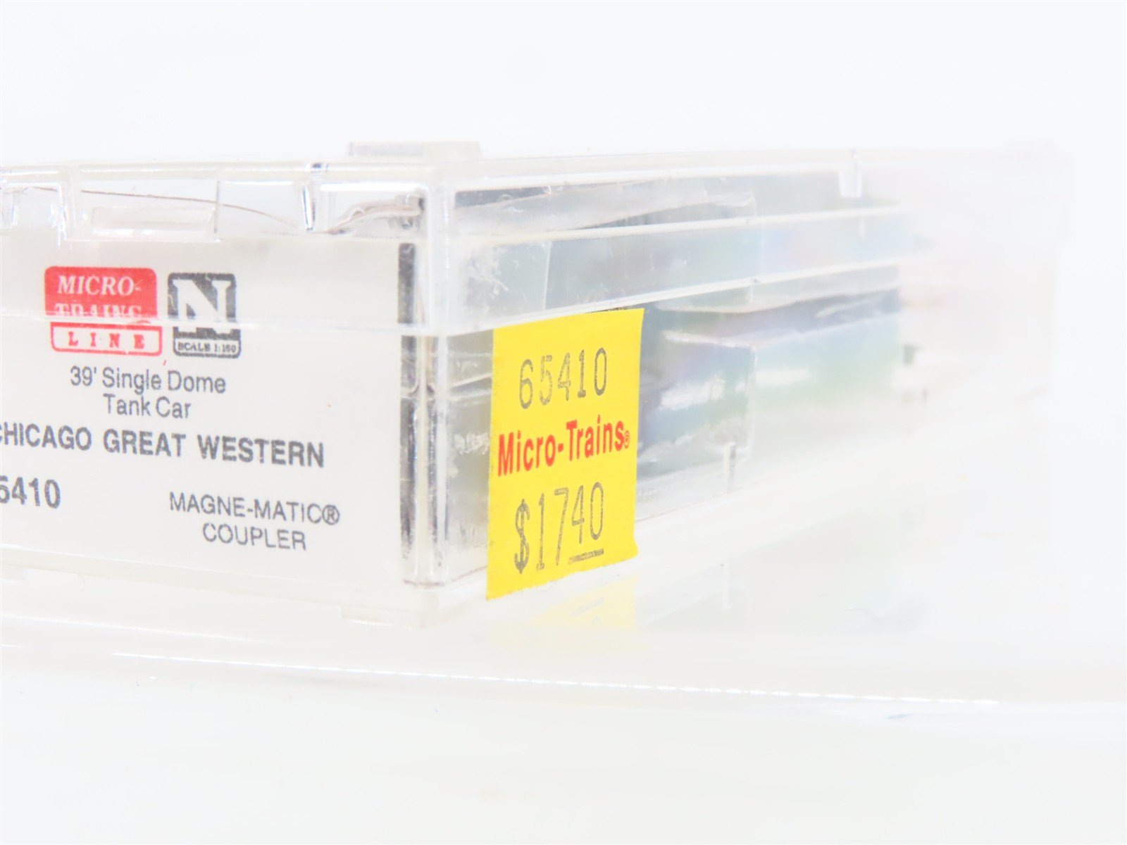 N Micro-Trains MTL 65410 CGW Chicago Great Western 39' Single Dome Tank Car #283